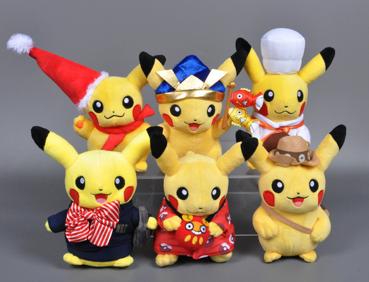 珍藏版寵物小精靈pikachu 皮卡丘寶可夢go毛絨玩具工廠,批發,進口,代購