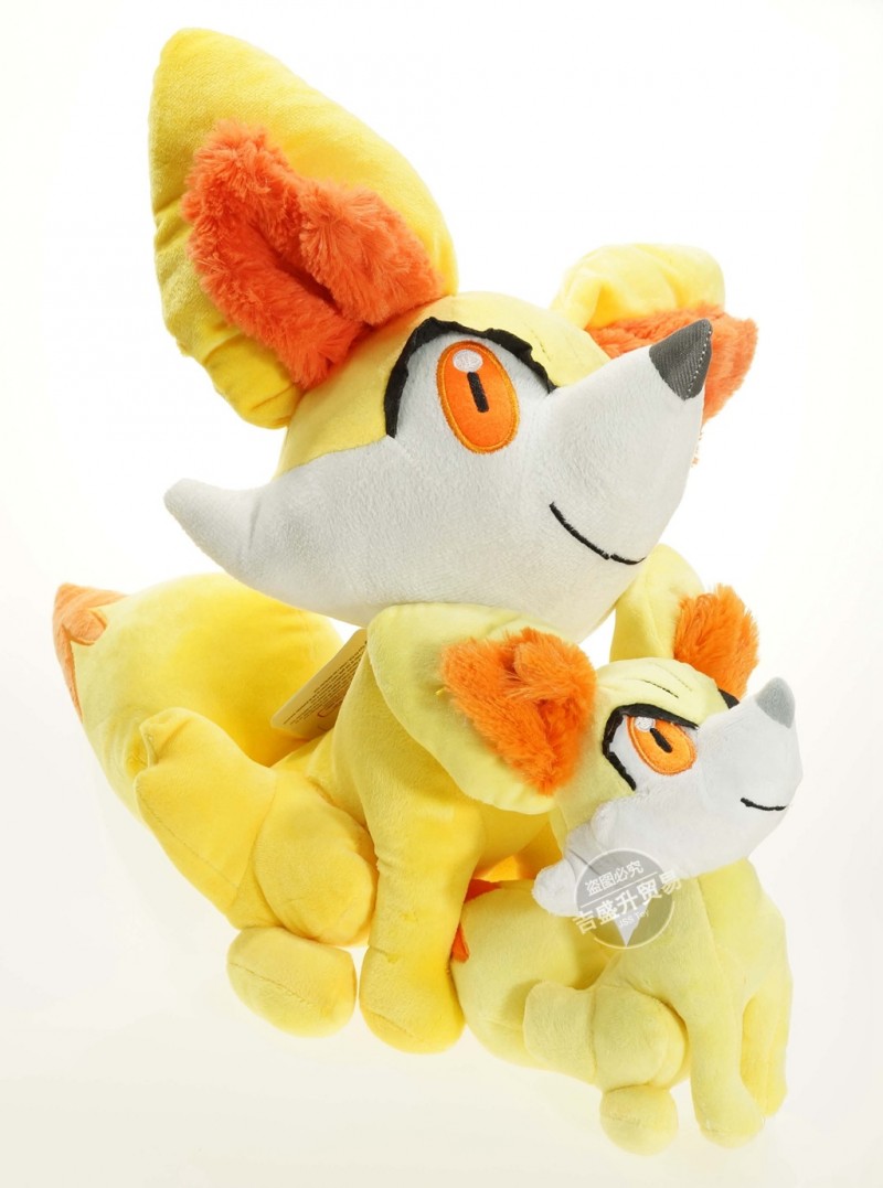 火狐貍 小號/大號 Fennekin 炎耳狐 POKEMON 寵物小精靈 毛絨公仔工廠,批發,進口,代購