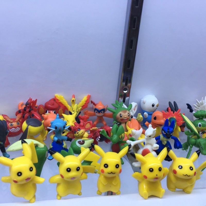 寵物小精靈 皮卡丘 寶可夢go POKEMON 90款中號小精靈擺件公仔工廠,批發,進口,代購