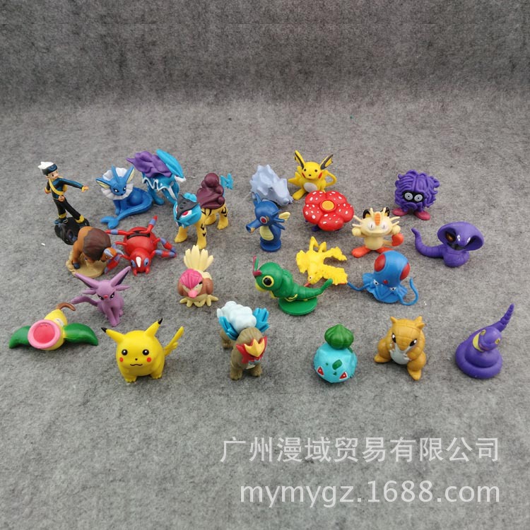 Pokemon 寵物小精靈 寶可夢go 神奇寶貝 24款版裝公仔擺件玩具工廠,批發,進口,代購