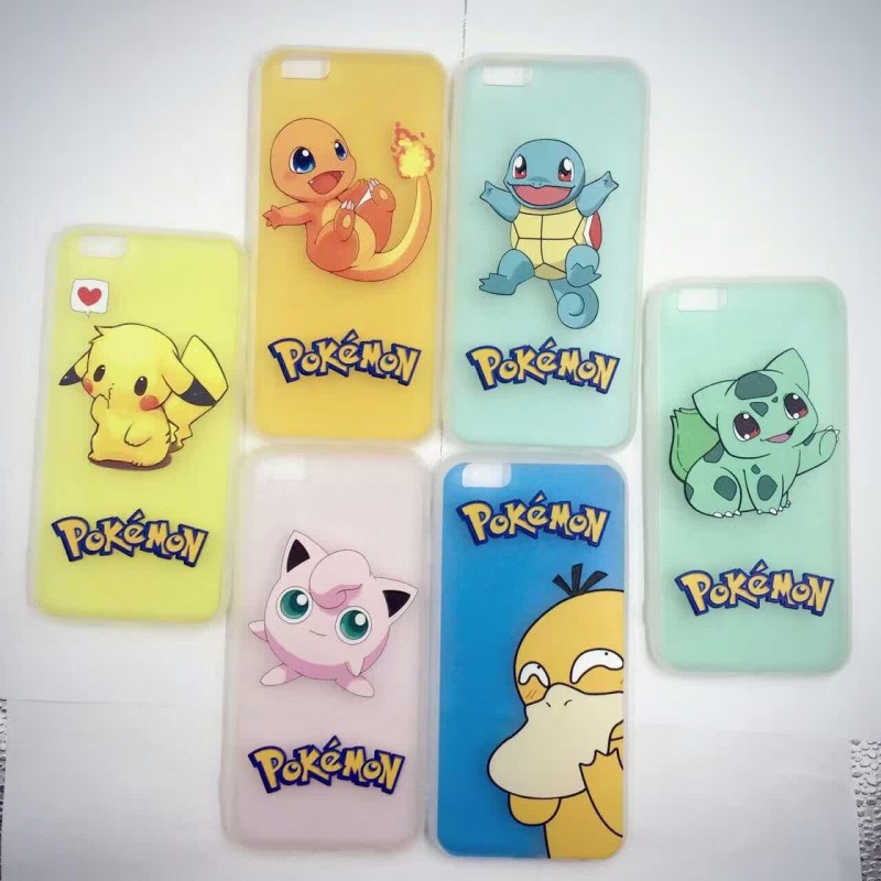 寵物小精靈pokemon 浮雕phone6S手機殼 寶可夢go蘋果6plus 保護套工廠,批發,進口,代購