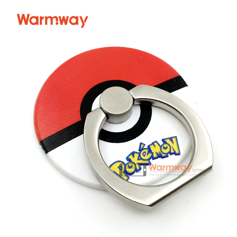 Warmway新品PokemonGo主題手機指環支架帶精美PVC包裝B2C良品工廠,批發,進口,代購