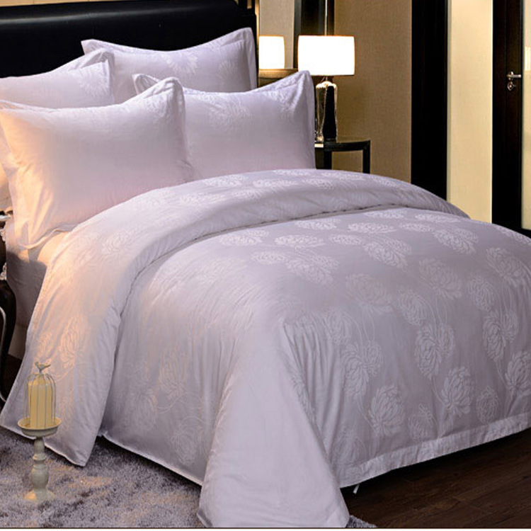 60S全棉貢緞繡花賓館酒店四件套 床上用品床單被套佈草批發工廠,批發,進口,代購