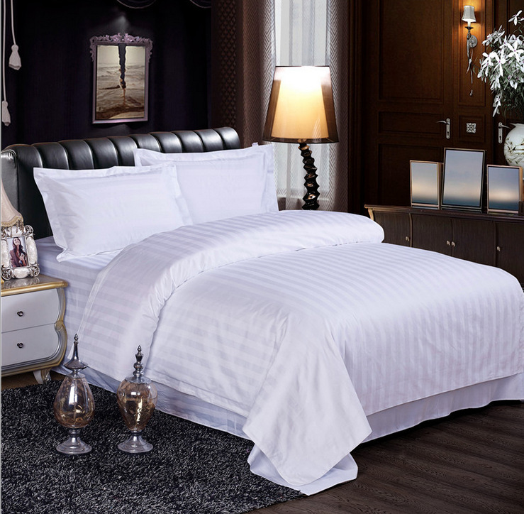 旭海 賓館床單批發3公分白色床單 純棉被套佈草酒店旅館床上用品工廠,批發,進口,代購