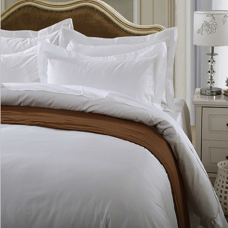 星級酒店佈草  酒店四件套  賓館床上用品  白色貢緞被套工廠,批發,進口,代購