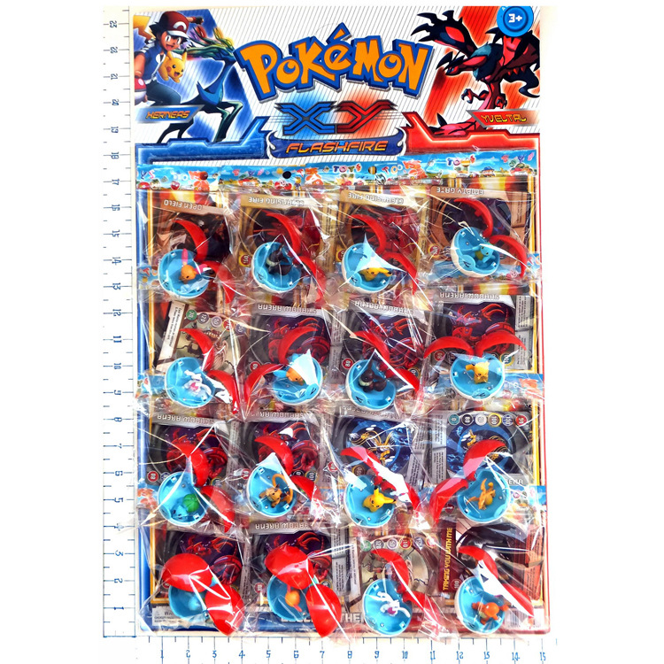 pokemon熱銷玩具寶可夢go  磁鐵寵物精靈球+鐵卡 手辦公仔模型批發・進口・工廠・代買・代購