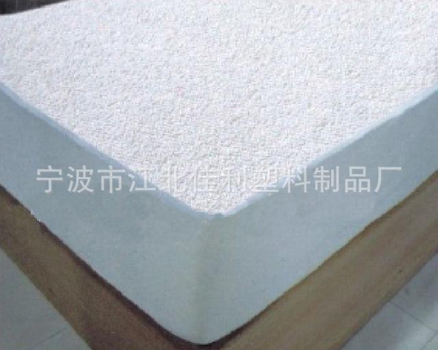 120gsm 50%棉50%毛巾佈復合PEVA防水床罩工廠,批發,進口,代購