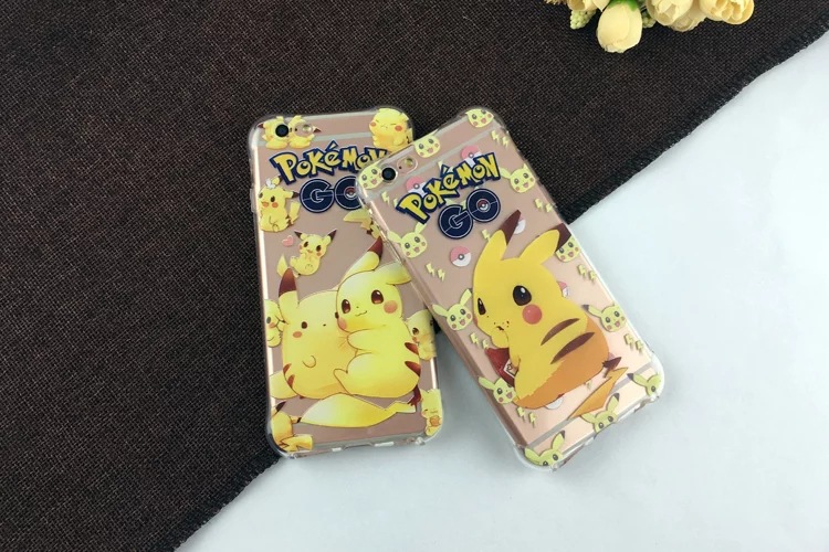 pokemon go手機殼 寶可夢go手機殼iphone6plus皮卡丘蘋果6s手機殼工廠,批發,進口,代購