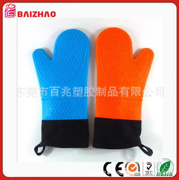 silicone BBQ gloves 矽膠烘焙工具燒烤加棉隔熱手套シリコン手袋工廠,批發,進口,代購