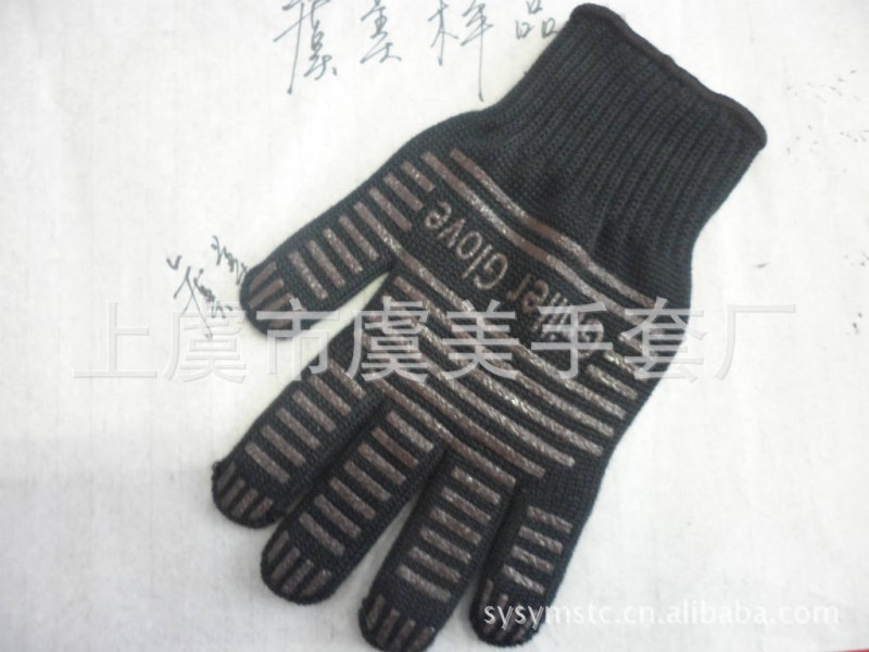 廠傢訂做印刷矽膠的五指微波爐手套/防高溫手套批發・進口・工廠・代買・代購