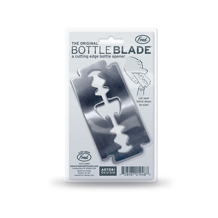 瀛樂 Bottle Blade 剃須刀開瓶器 刮胡刀刀片開瓶器 創意啤酒起工廠,批發,進口,代購