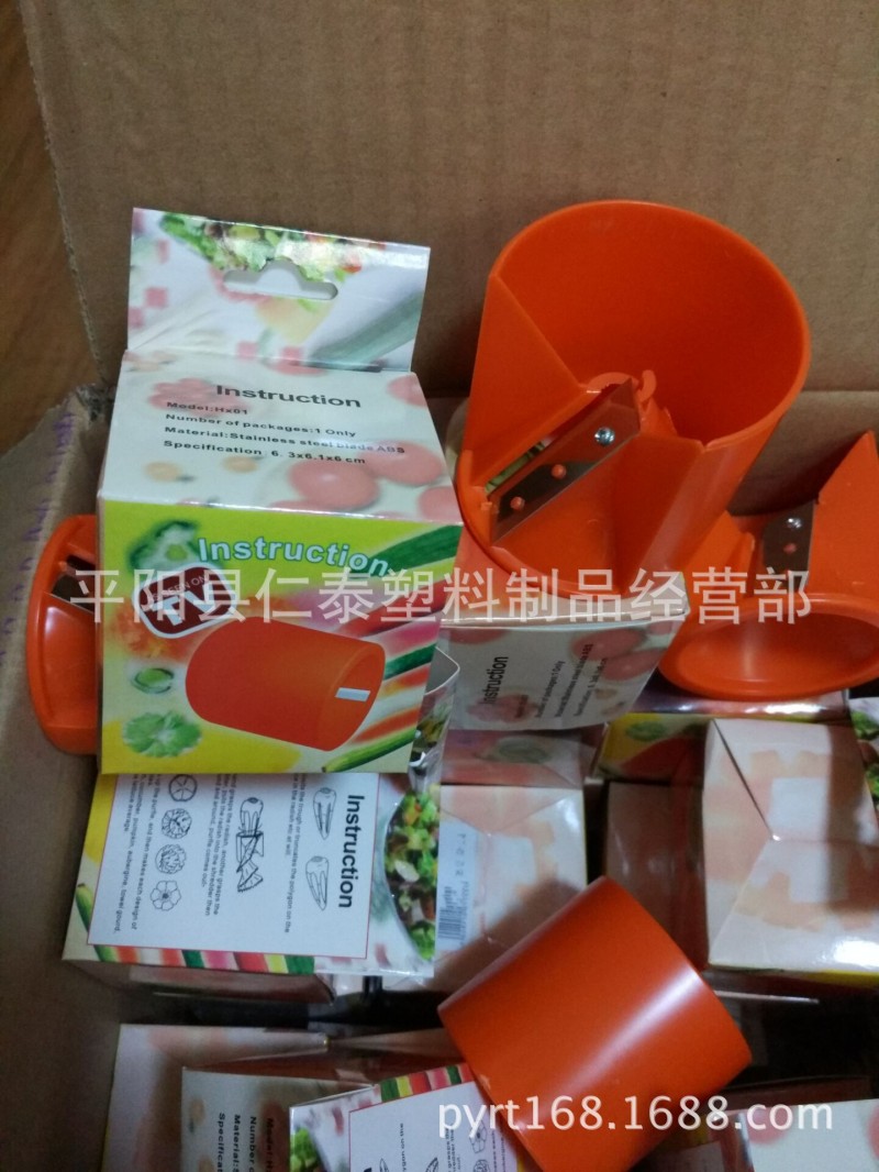 多功能切菜器 外貿熱銷廚房小工具用品  旋轉刨絲器 卷花器批發・進口・工廠・代買・代購