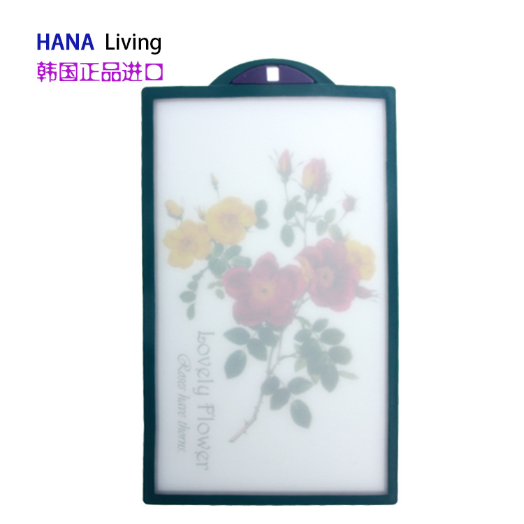 韓國正品進口 HANA Living 新款花式菜板中號綠色 防滑優質材質工廠,批發,進口,代購