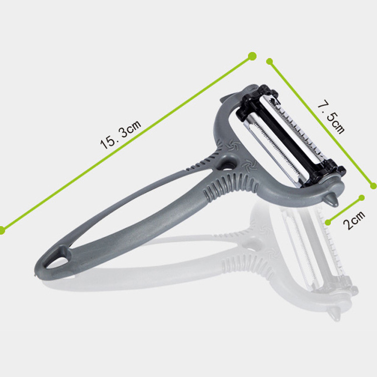 新款可旋轉三合一多用途削皮刨皮器 削皮器 削皮刀 吃貨必備工廠,批發,進口,代購