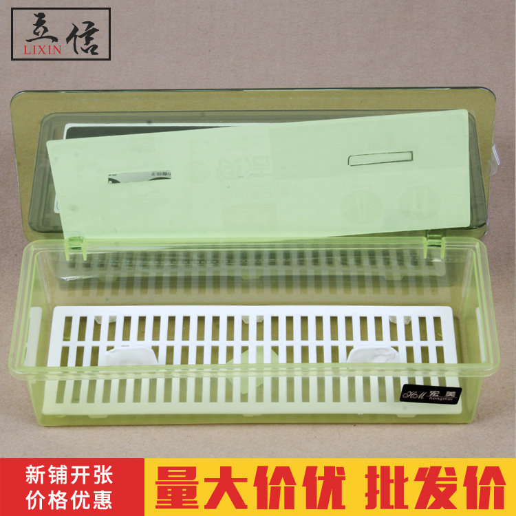 筷子盒 帶蓋筷子架 創意筷子盒 餐具收納盒  塑料筷子盒批發・進口・工廠・代買・代購