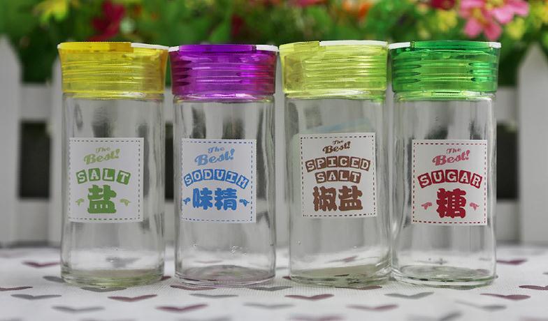 批發 新款 100ml 圓形調料瓶 六種規格 廚房調味料瓶 雙層調料罐工廠,批發,進口,代購