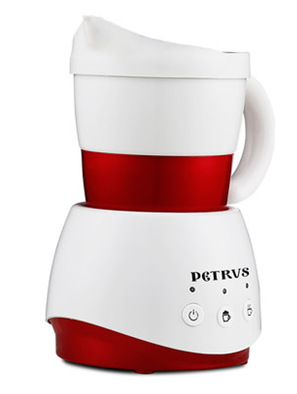 Petrus/柏翠PE3700 全自動磁旋咖啡奶泡機 冷熱不銹鋼溫奶打奶器工廠,批發,進口,代購