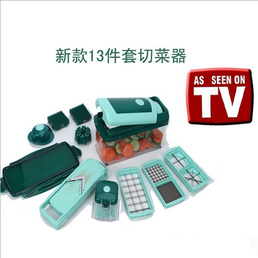 Nicer Dicer Fusion 13件套切菜器 2015新款豪華版多功能切菜器工廠,批發,進口,代購