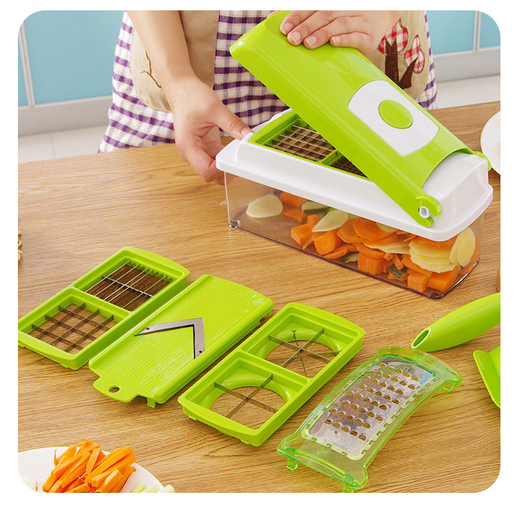 廠傢批發Nicer dicer plus多功能切菜器 廚房用品12件套 碎菜機工廠,批發,進口,代購