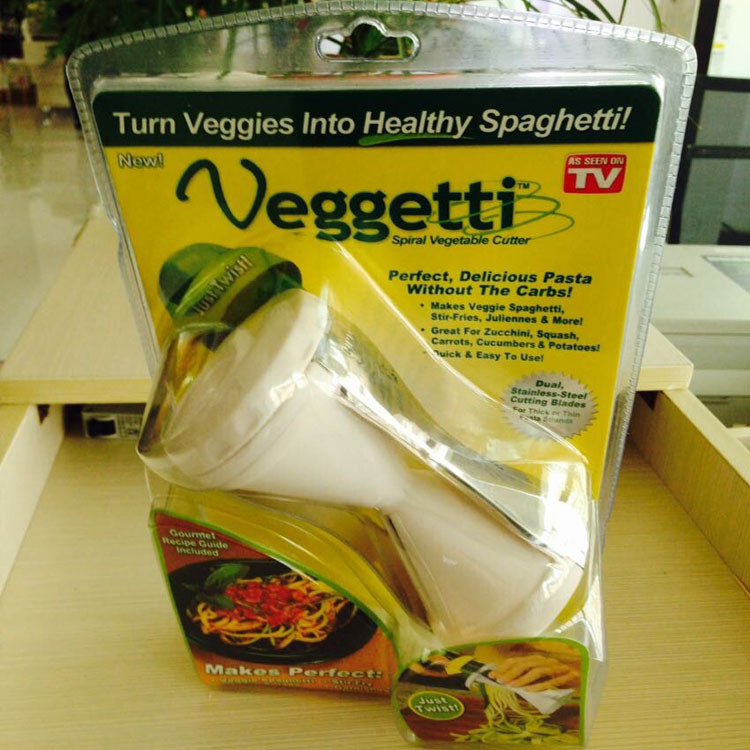 Veggetti 螺旋切菜器　螺旋漏鬥切絲器 多功能切菜器螺旋切絲器批發・進口・工廠・代買・代購