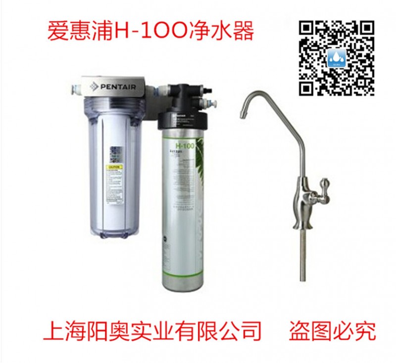 美國濱特爾愛惠浦H-100 帶前置濾器(直飲水機，濱特爾凈水機）工廠,批發,進口,代購