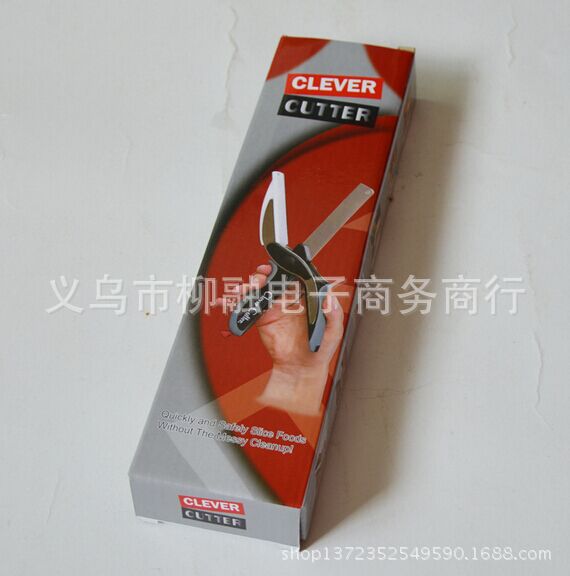 Clever Cutter 多功能切菜剪刀 便攜式菜刀 麵包剪刀卡簧工廠,批發,進口,代購