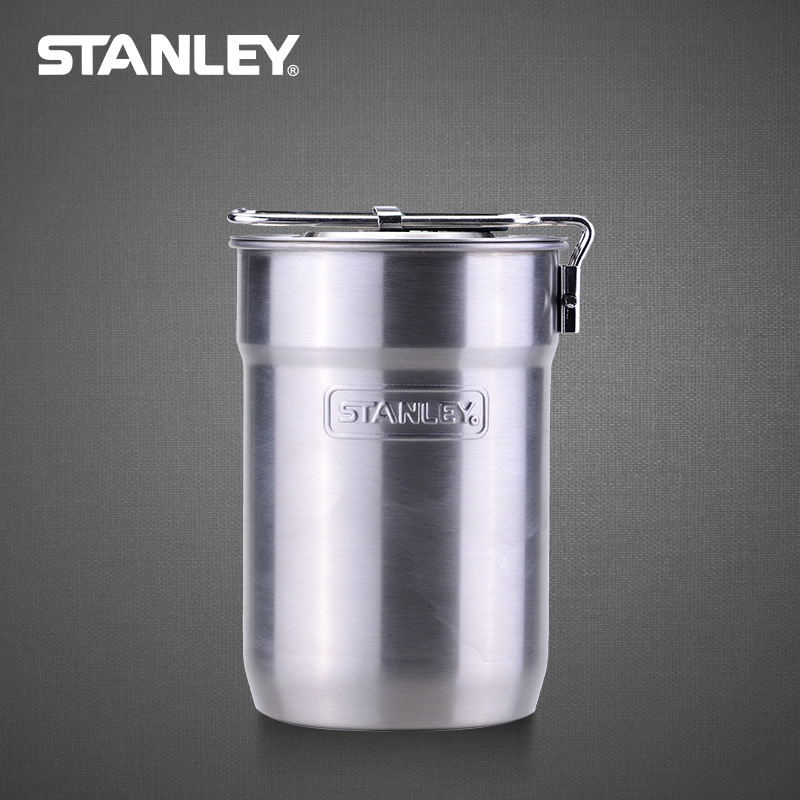 Stanley正品不銹鋼烹飪罐鍋具套裝0.7L 戶外旅行露營便攜餐具套組工廠,批發,進口,代購