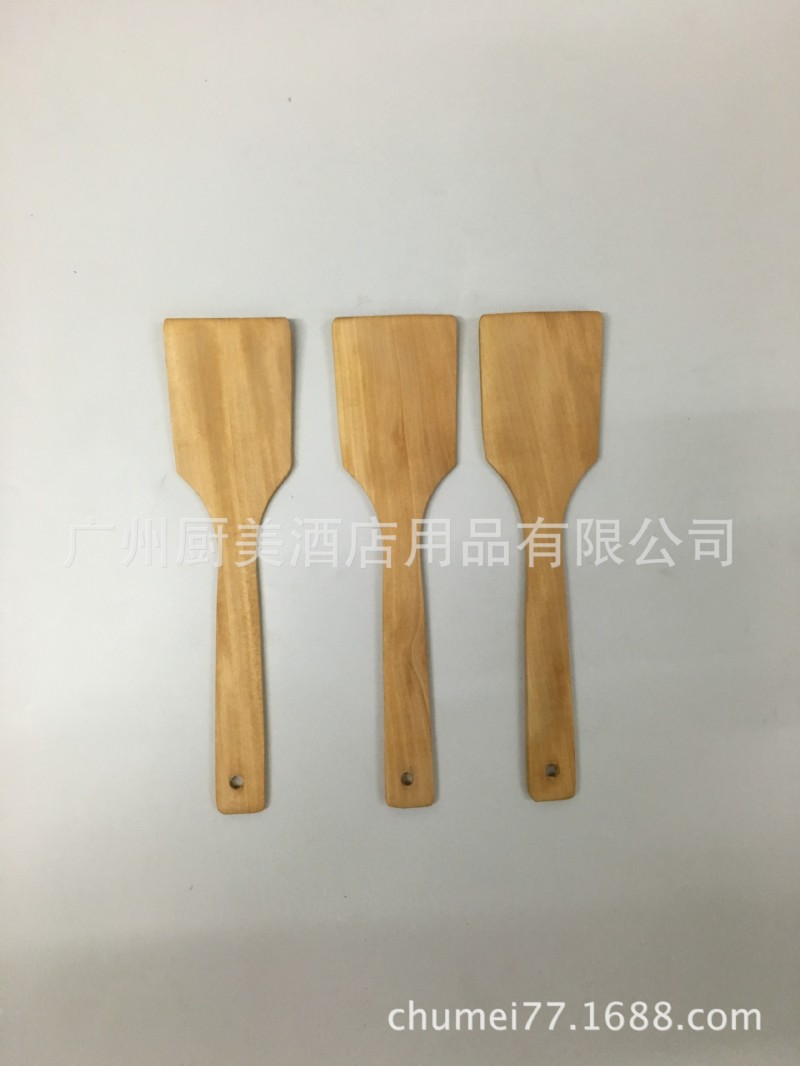 批發天然環保加厚木鏟燜鍋店專用無漆28cm商用廚具烹飪鏟批發・進口・工廠・代買・代購