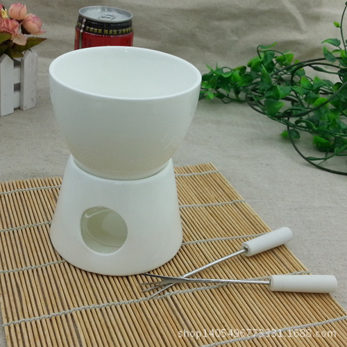 fondue ceramic  陶瓷火鍋套  巧克力力火鍋芝士火鍋 廠傢生產工廠,批發,進口,代購