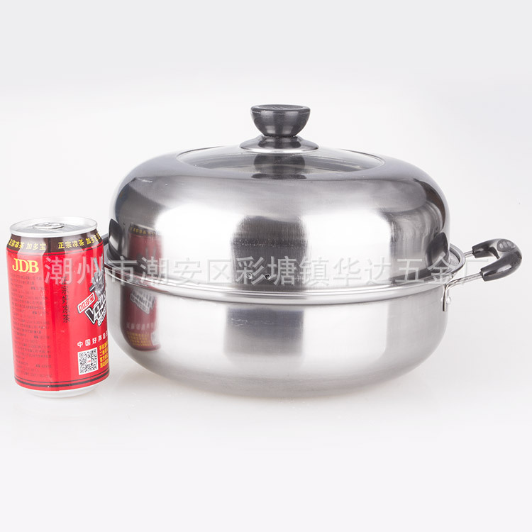 28cm湯蒸鍋 熱銷贈品功能性實用性強 不銹鋼贈品鍋批發・進口・工廠・代買・代購