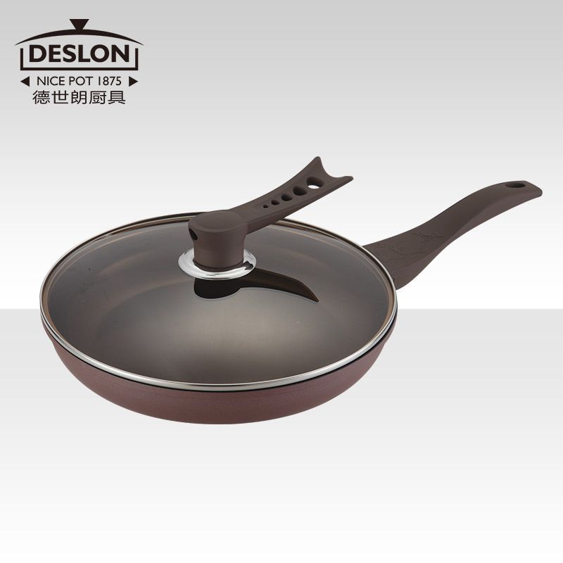 批發DESLON/德世朗 陶晶鉆石煎鍋 DTJ-J503 無油煙 平底鍋 30cm工廠,批發,進口,代購