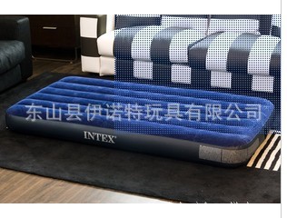 批發供應68757INTEX藍色植絨充氣床墊批發・進口・工廠・代買・代購