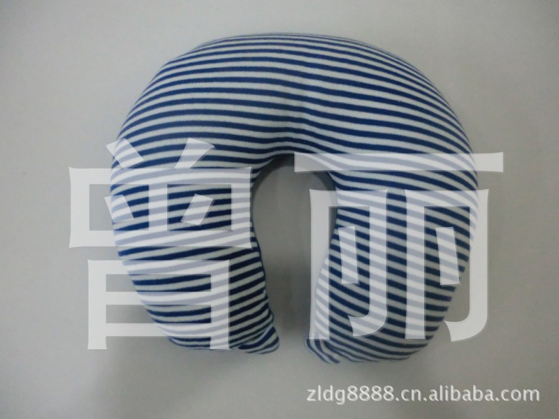 藍白條紋廠傢定製枕頭/U型時尚枕頭/定型舒適枕頭批發・進口・工廠・代買・代購