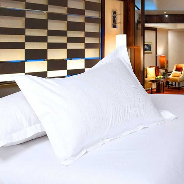 酒店賓館床上用品純棉床單被套四件套  40支白色純棉枕套工廠,批發,進口,代購