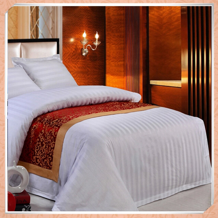賓館酒店客房床上用品  全棉加密緞條被套批發工廠,批發,進口,代購