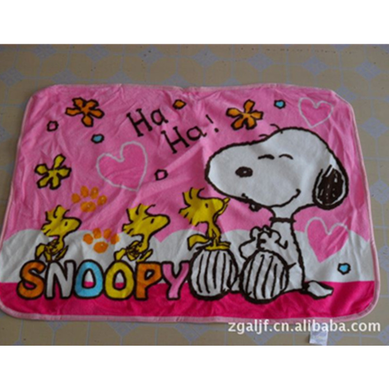 廠傢直銷 卡通珊瑚絨毯 寶寶最愛  snoopy 優質親膚兒童珊瑚絨毯工廠,批發,進口,代購