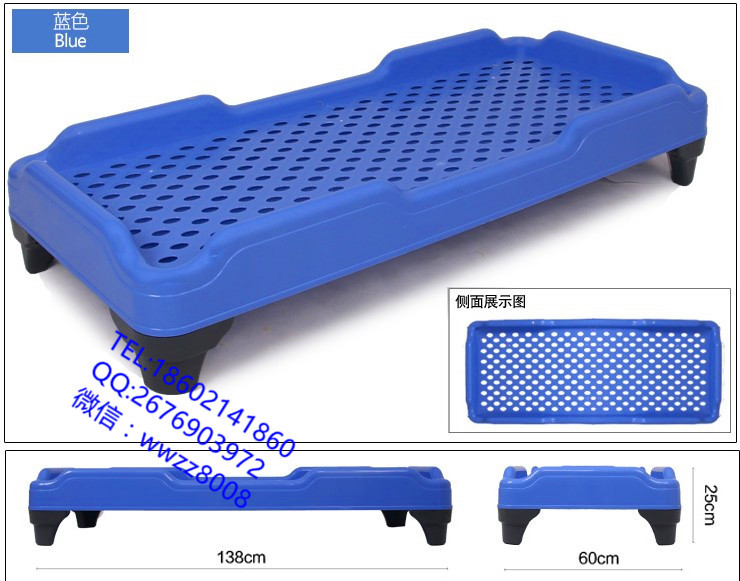 幼兒園床 兒童專用床 疊疊床 幼兒塑料木板床 兒童塑料床 床批發批發・進口・工廠・代買・代購