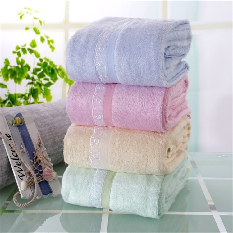 廠傢直銷春夏毛巾被100%竹纖維經編素色粉藍黃綠多色可選批發・進口・工廠・代買・代購