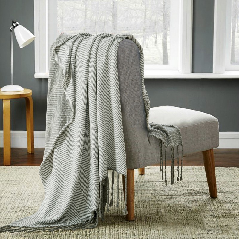 全棉外貿毛毯 新款針織毯 攝影道具 傢具搭配新品 外銷尾單批發・進口・工廠・代買・代購