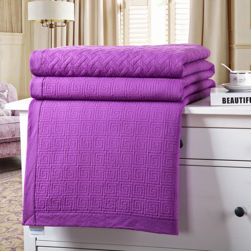 床上用品 夏涼被 全棉絎縫被2016款純棉水洗被空調被批發・進口・工廠・代買・代購