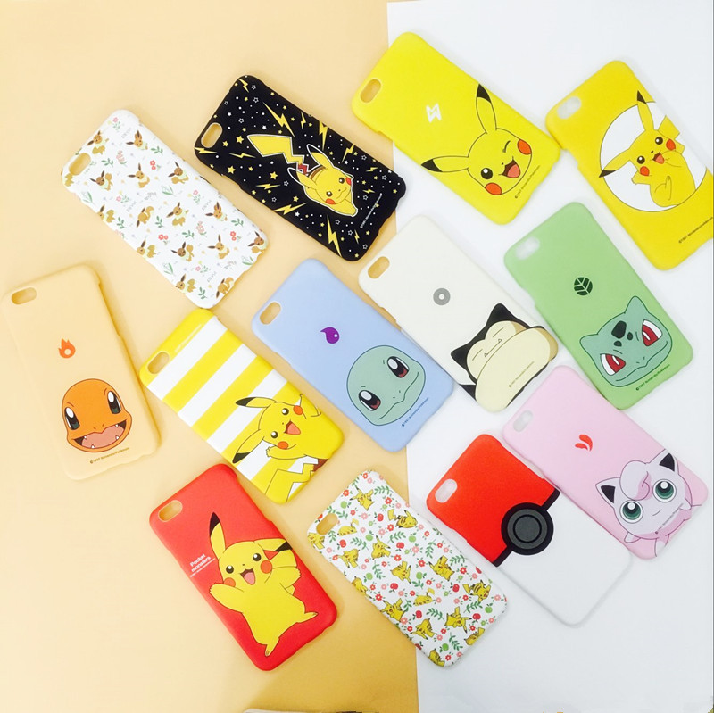 Pokemon寶可夢go手機殼iphone6plus皮卡丘蘋果6s寵物小精靈硬殼工廠,批發,進口,代購