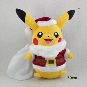 Pokemon 寵物小精靈神奇寶貝寶可夢go 佈袋皮卡丘聖誕毛絨公仔工廠,批發,進口,代購