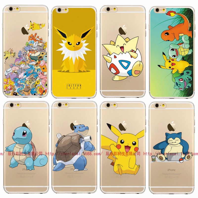 iPhone6S/6 6sP/6P寶可夢gopokemon手機殼神奇寶貝套 寵物小精靈工廠,批發,進口,代購