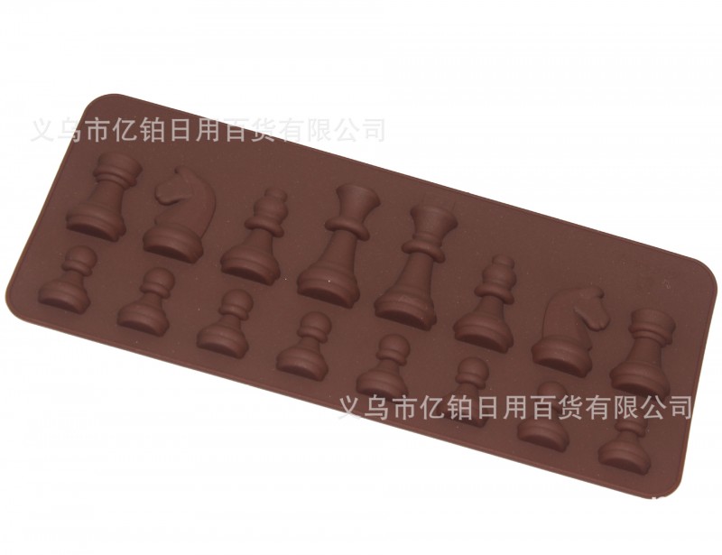 廠傢直銷 矽膠國際象棋巧克力模 鉑金矽膠巧克力模批發・進口・工廠・代買・代購