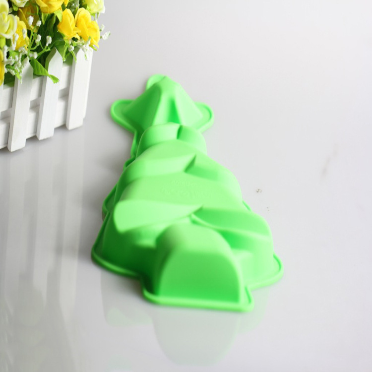 2016新品DIY精美聖誕樹蛋糕模具 矽膠蛋糕模創意烘培模具批發定做批發・進口・工廠・代買・代購