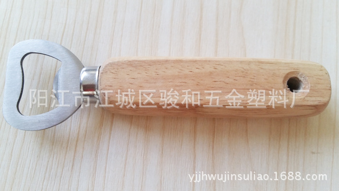 木柄開瓶器 禮品 木柄 廣告 可定製開瓶器 不銹鋼開瓶器工廠,批發,進口,代購