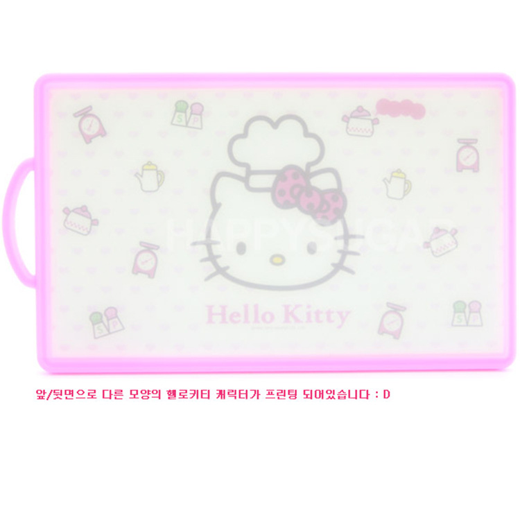 韓國進口Hello Kitty 納米銀抗菌菜板 抗菌塑料砧板 帶支架 正品工廠,批發,進口,代購