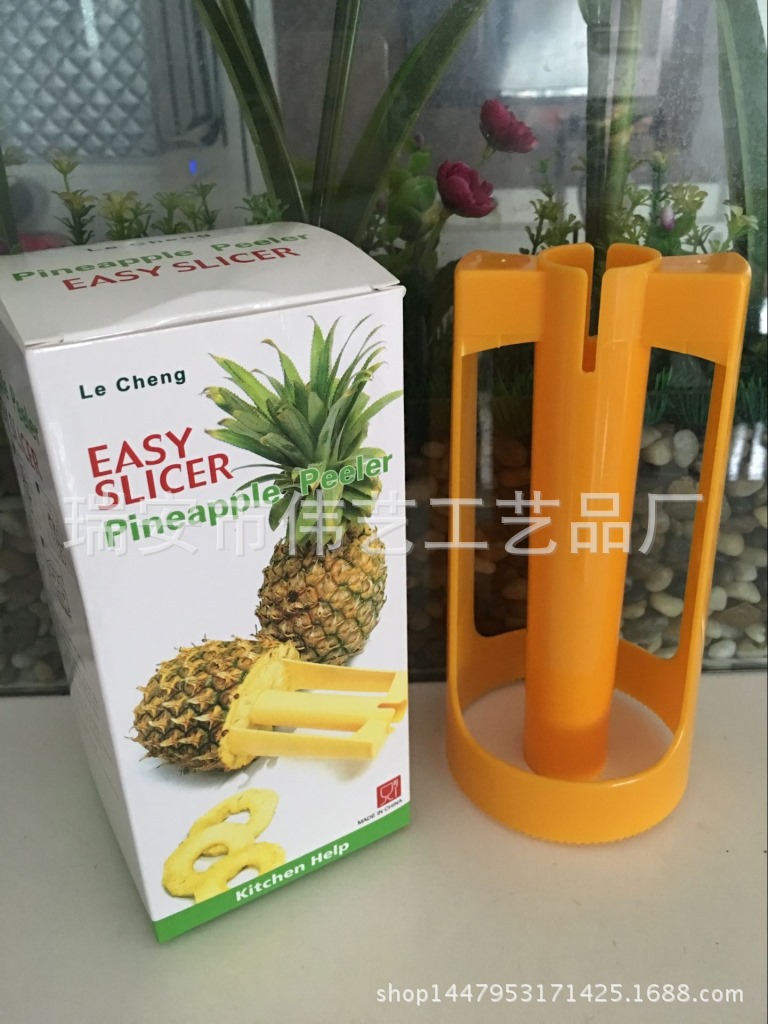 創意菠蘿器 去皮 去核 抽芯 三合一菠蘿削皮器廚房用品工廠,批發,進口,代購