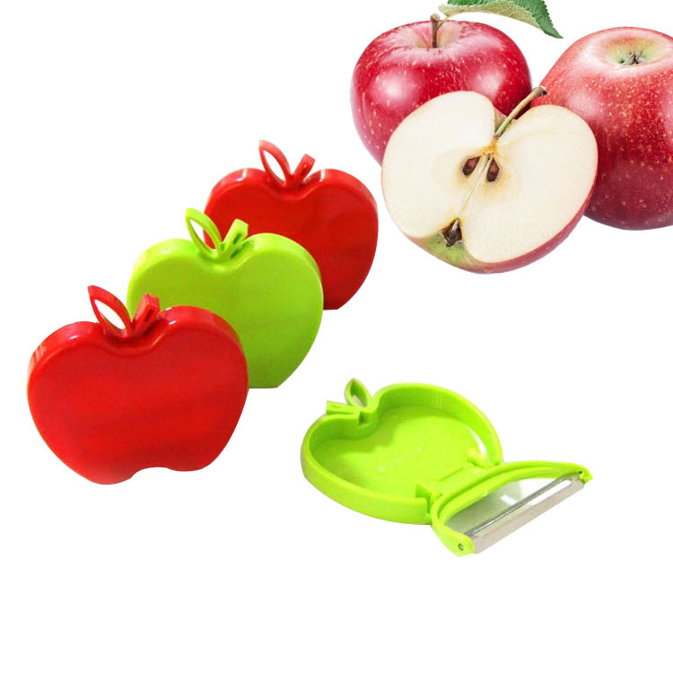 促銷禮品創意便攜式蘋果型折疊水果削皮器刨子批發批發・進口・工廠・代買・代購