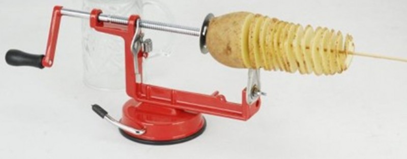 Spiral Potato Slicer 螺旋馬鈴薯切片機 拉伸拉花龍卷風薯塔機工廠,批發,進口,代購